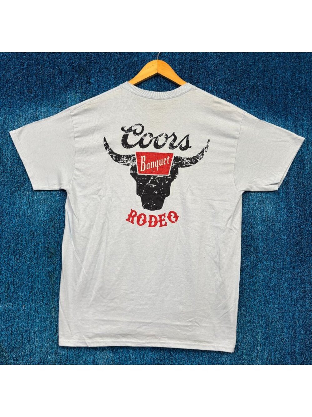 Coors Beer Blue T-Shirt Size Large